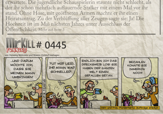 011Mr Kill Zeitungsfunny # 445